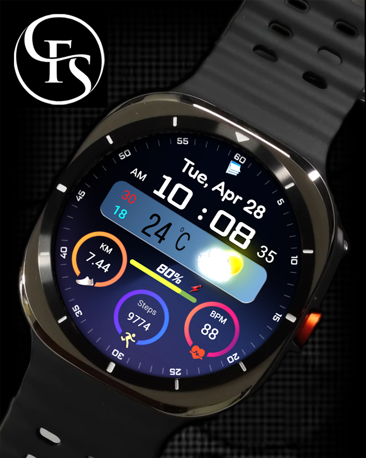 Digital Watchface FSW312